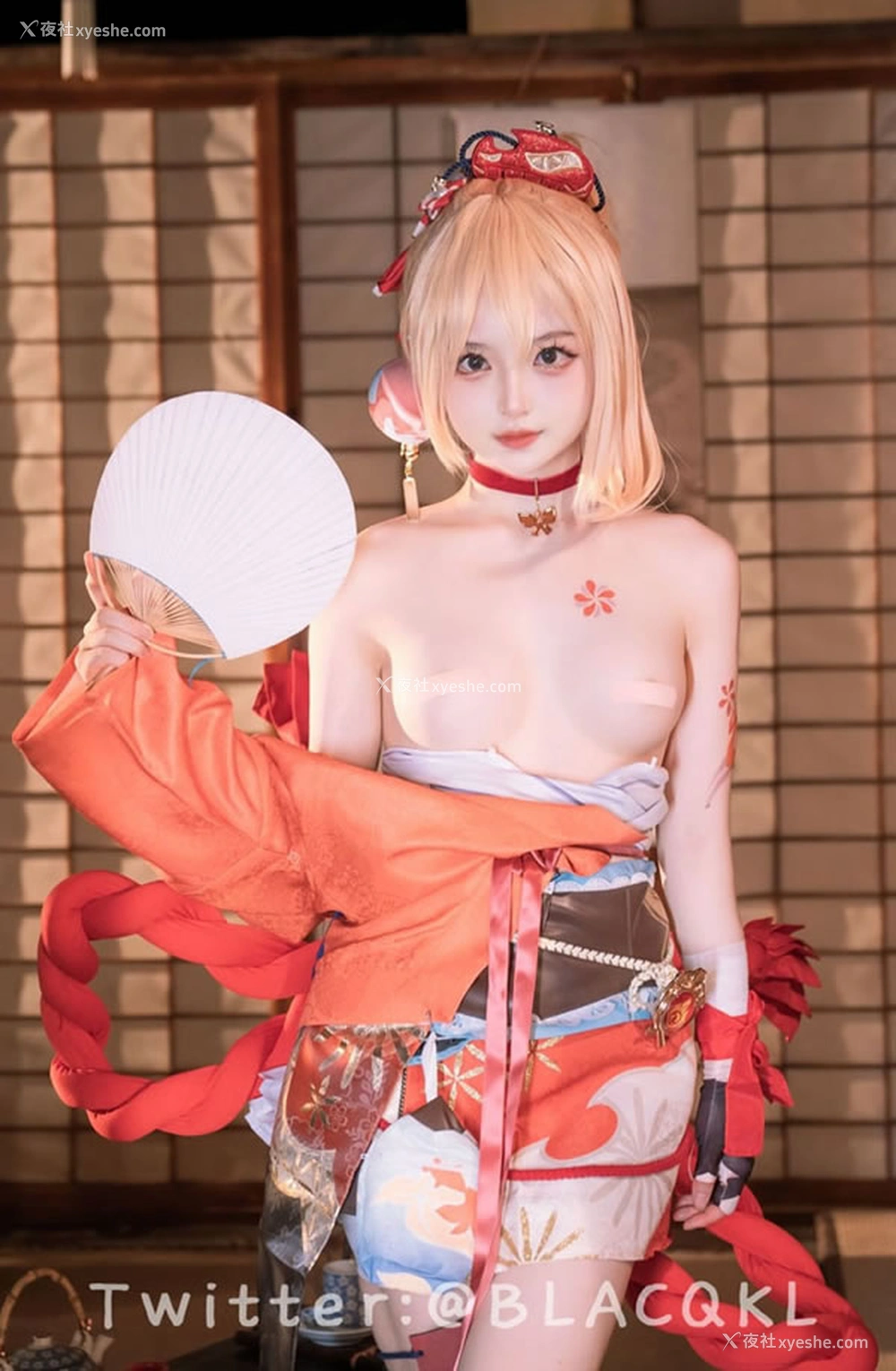 1P - 福利姬白莉爱吃巧克力 – 宵宫2