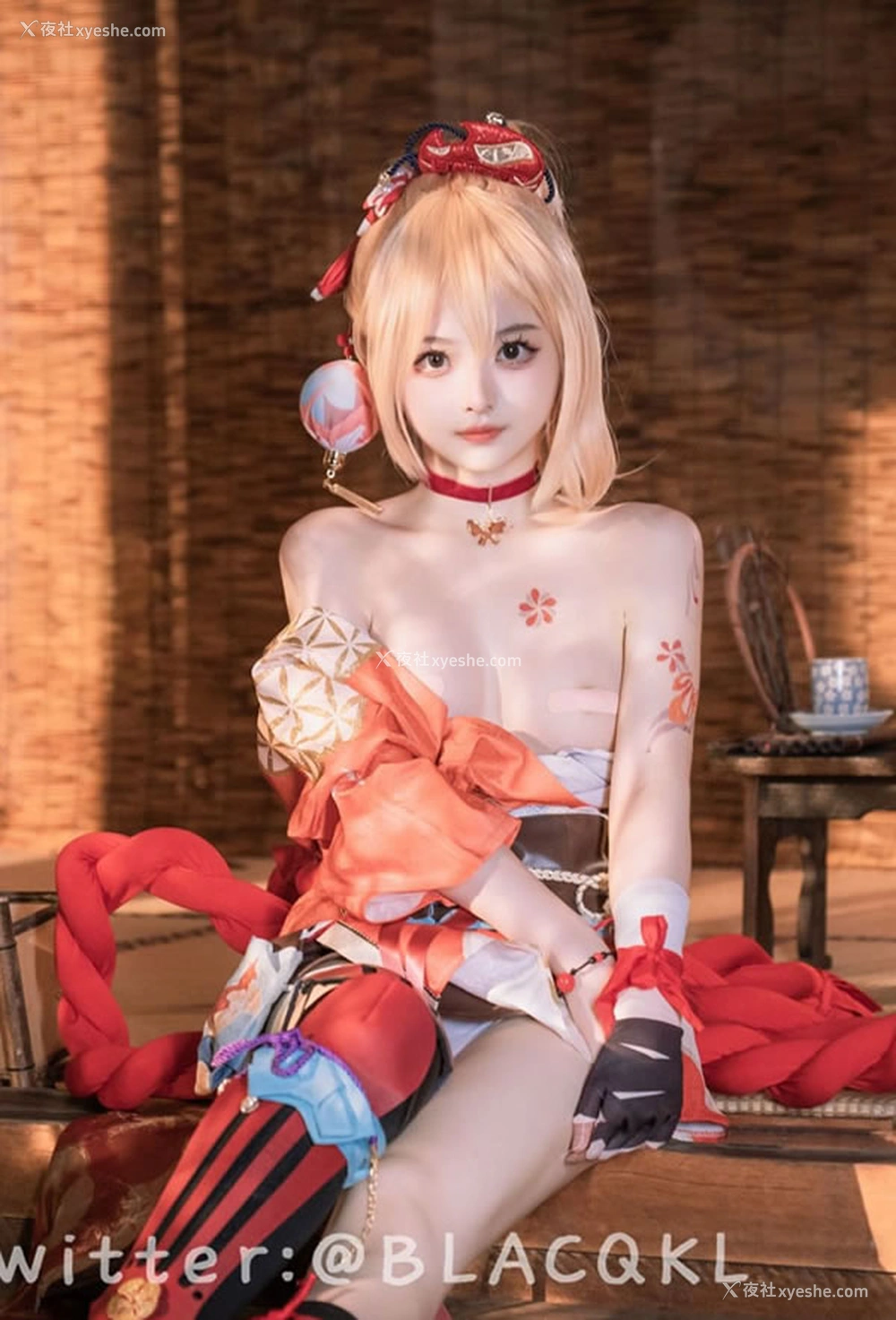 1P - 福利姬白莉爱吃巧克力 – 宵宫2