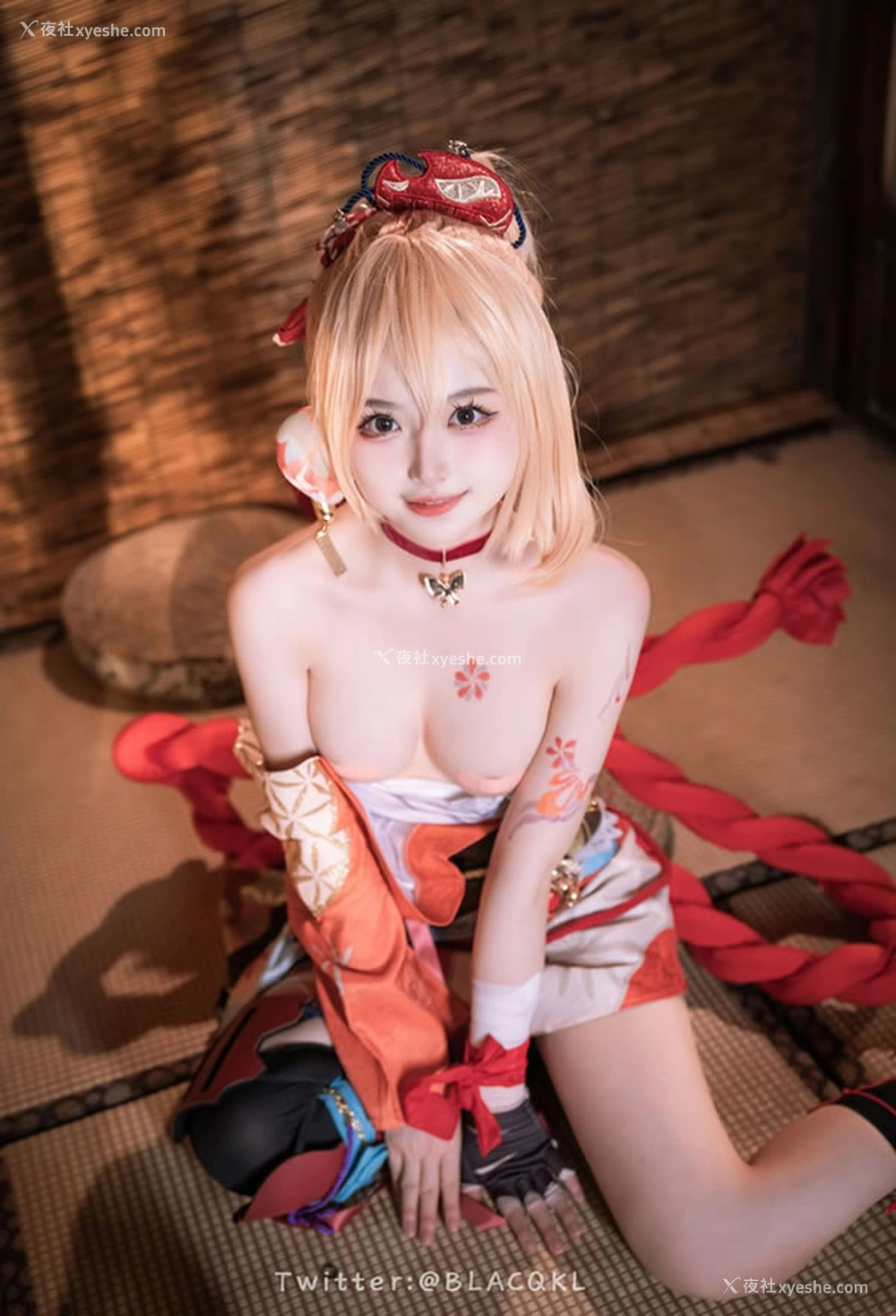 1P - 福利姬白莉爱吃巧克力 – 宵宫2