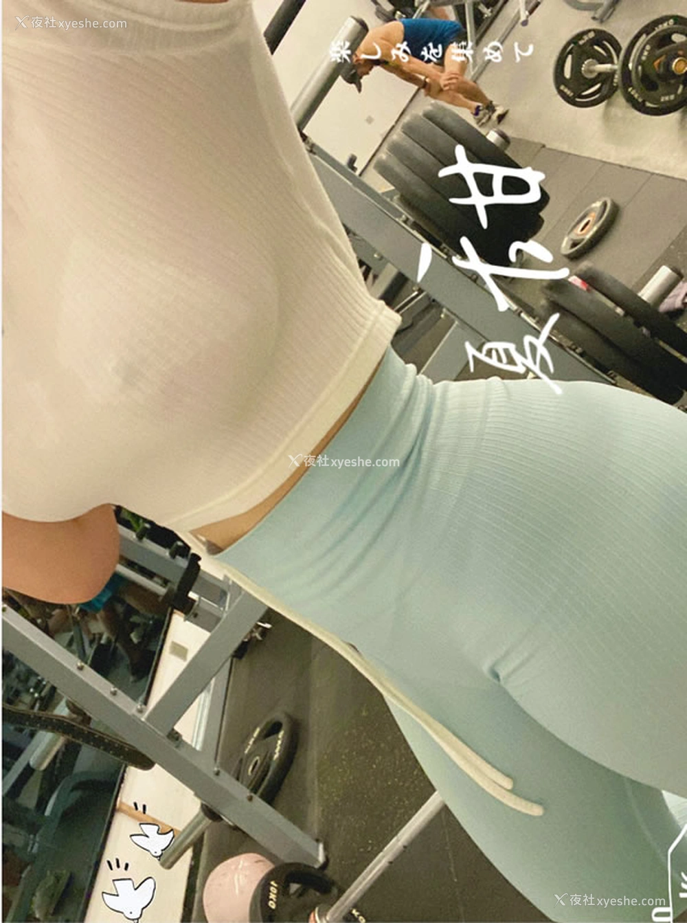 1P - 露出系健身网红@夏甜尺度私拍新作合集2
