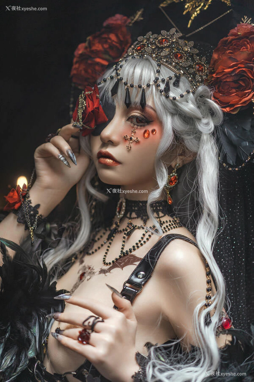 1P - 爆机少女喵小吉 – 鸦 无圣光唯美图集