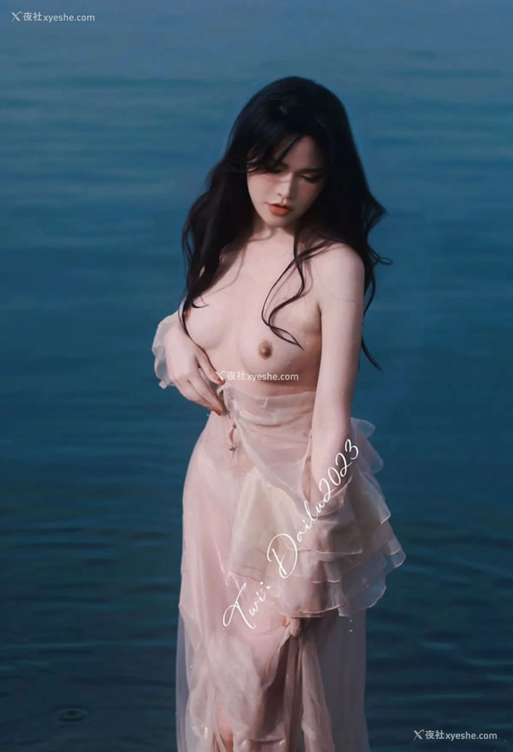 1P - 推特美女岱璐 模特无圣光唯美合集