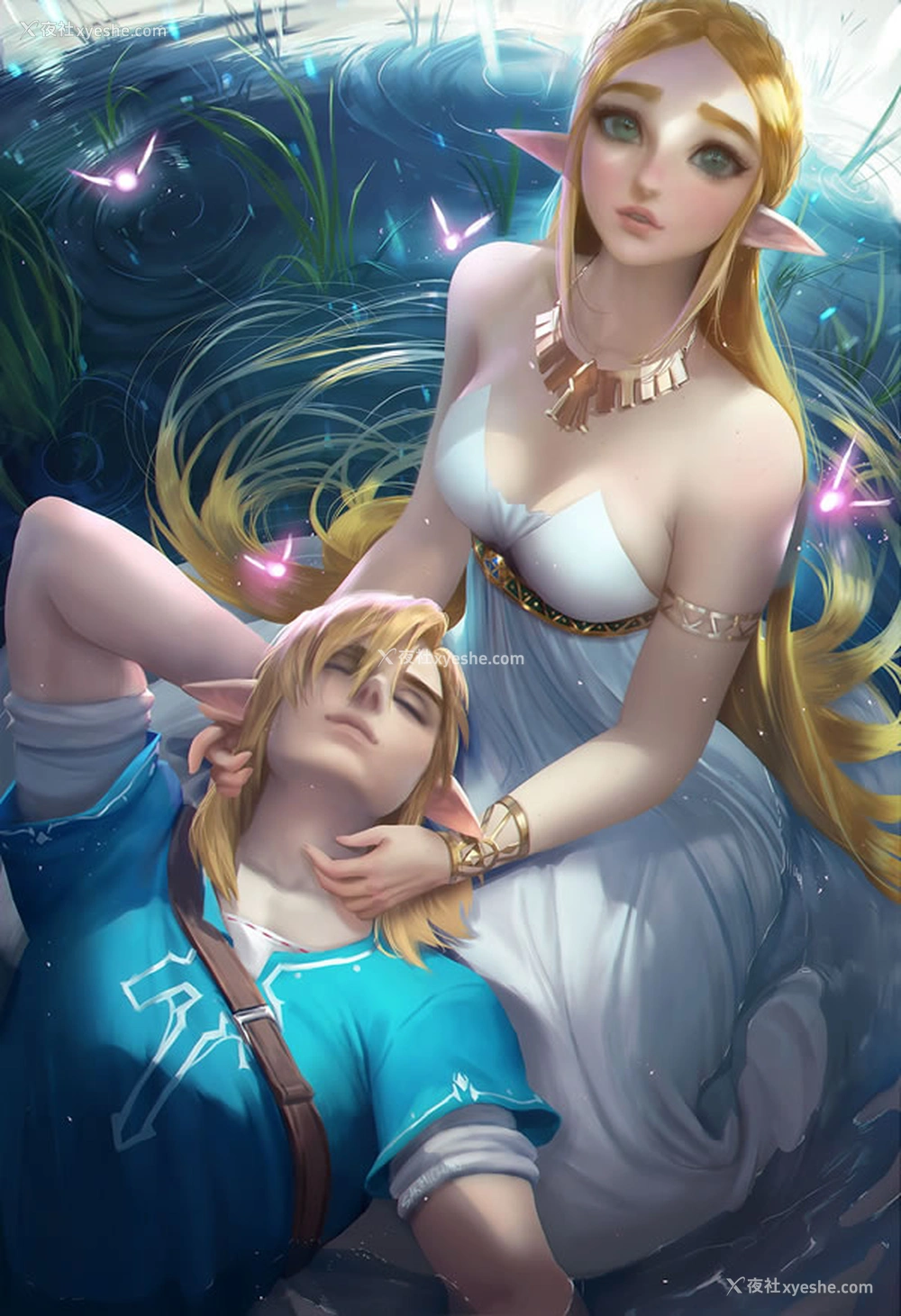 1P - 神级画师@Sakimi Chan 无圣光人体画作合集3