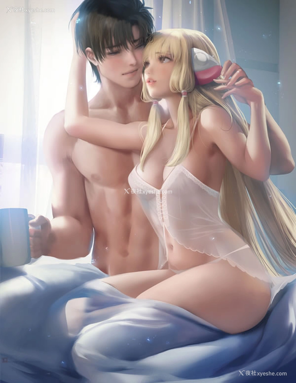 1P - 神级画师@Sakimi Chan 无圣光人体画作合集3