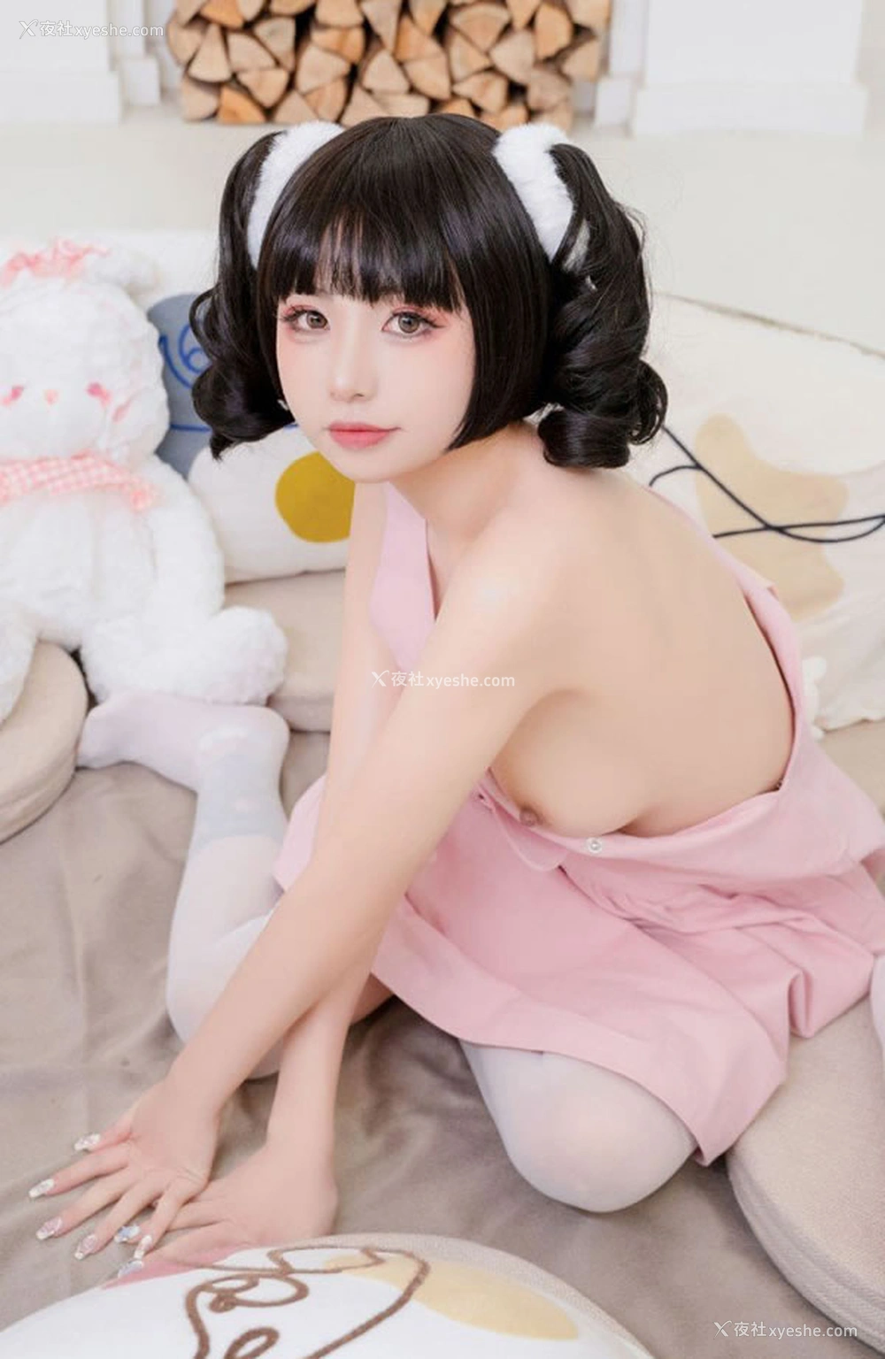 1P - 爆机少女喵小吉–蜜桃乌龙无圣光图集2