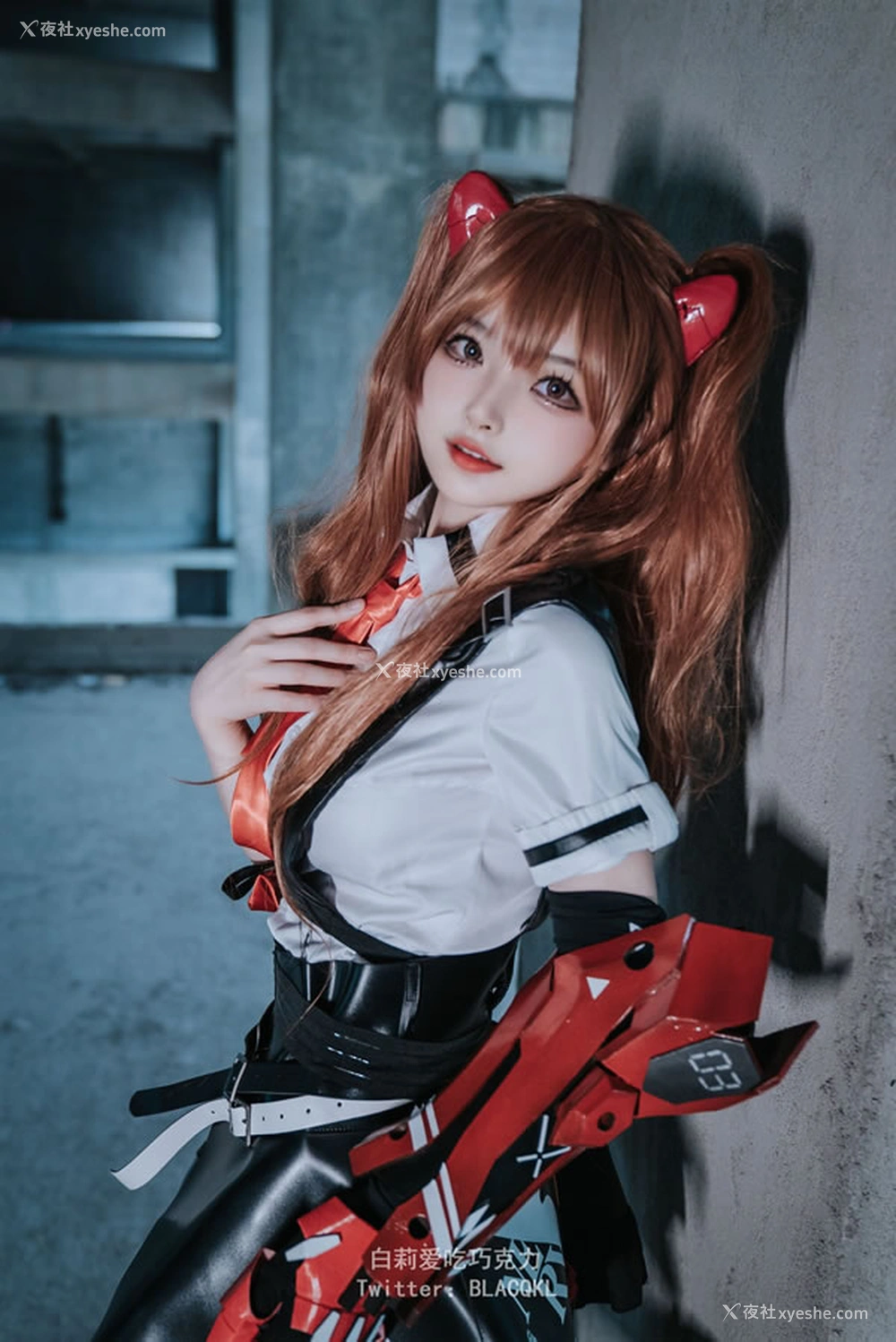 1P - 福利姬白莉爱吃巧克力 – 明日香