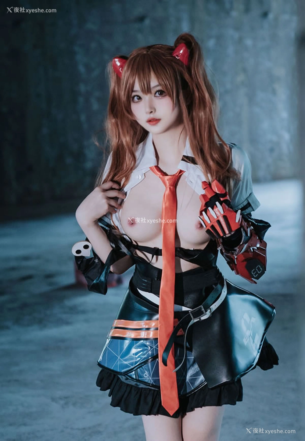 1P - 福利姬白莉爱吃巧克力 – 明日香