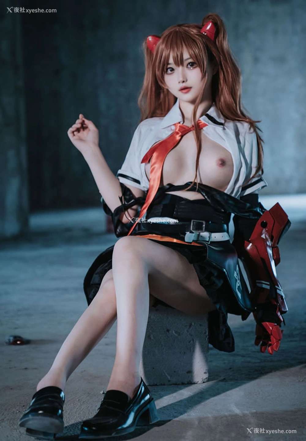1P - 福利姬白莉爱吃巧克力 – 明日香