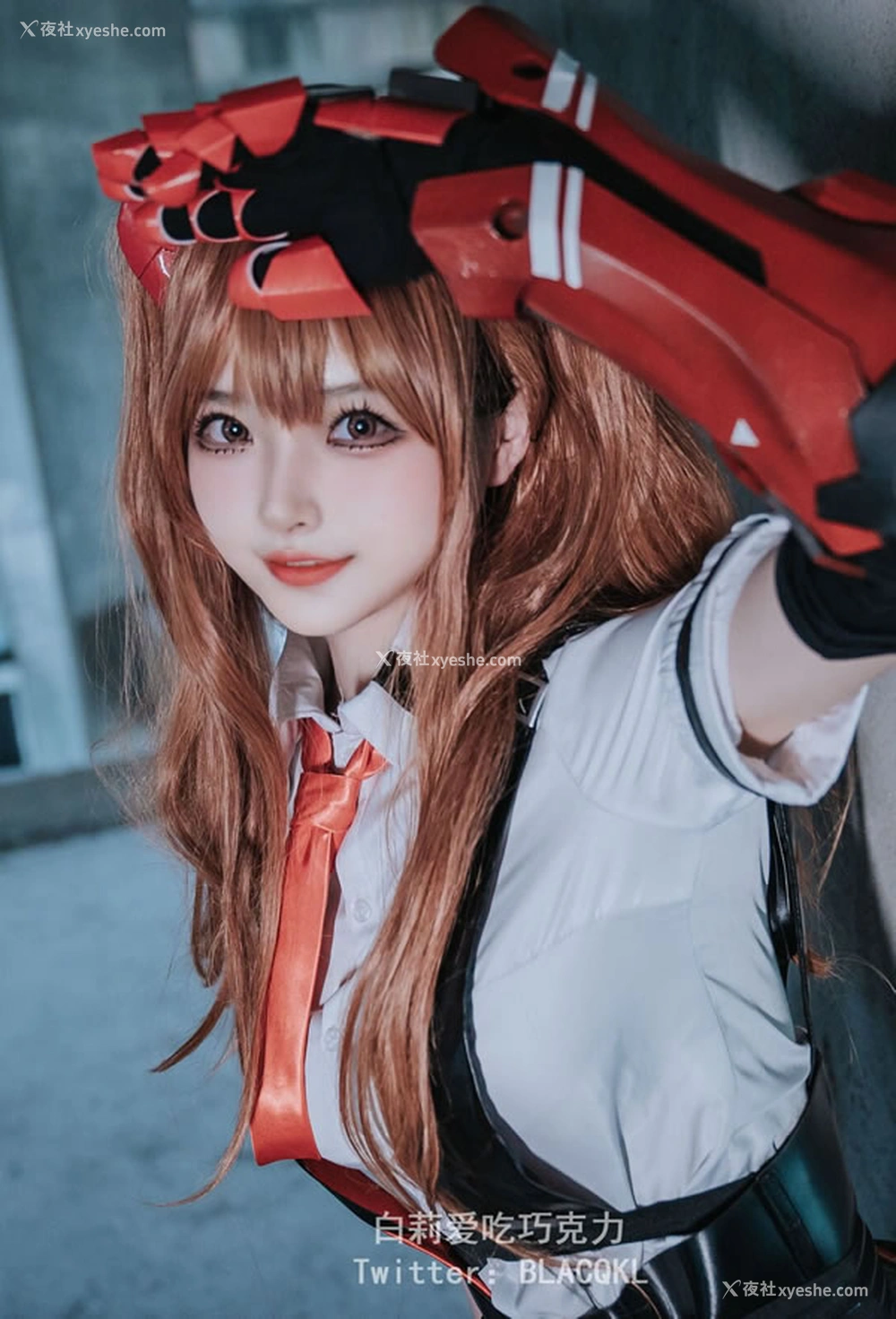 1P - 福利姬白莉爱吃巧克力 – 明日香