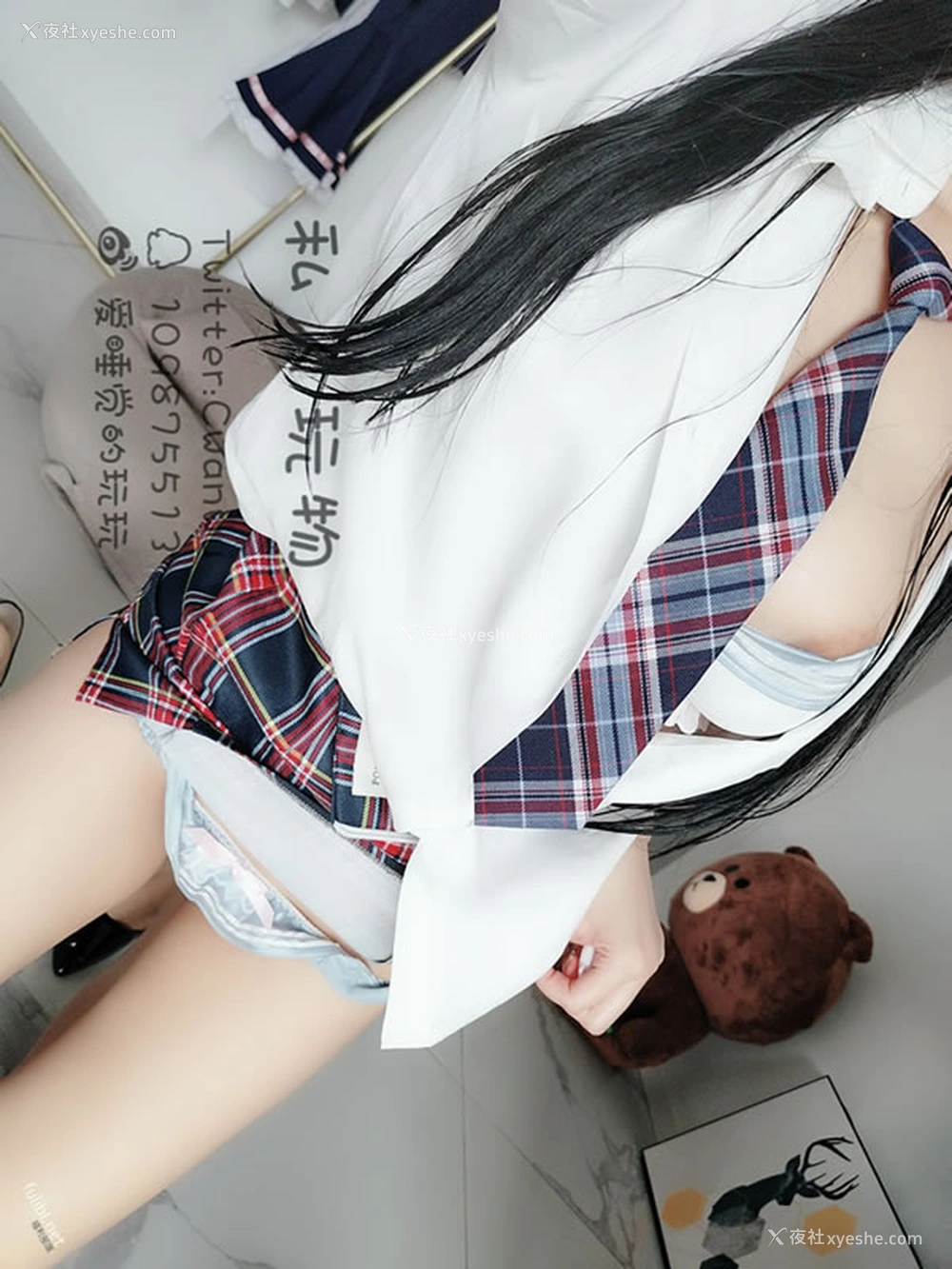 1P - 白虎福利姬@私人玩物-古怪的黑丝学妹
