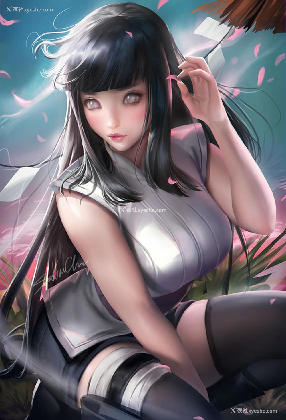 1P - 神级画师@Sakimi Chan 无圣光人体画作合集