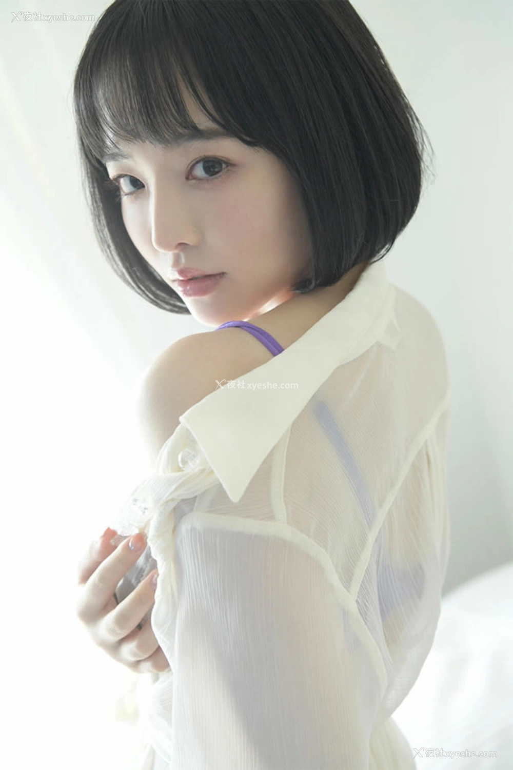 1P - 正点纯天然美女居家内衣无圣光图集