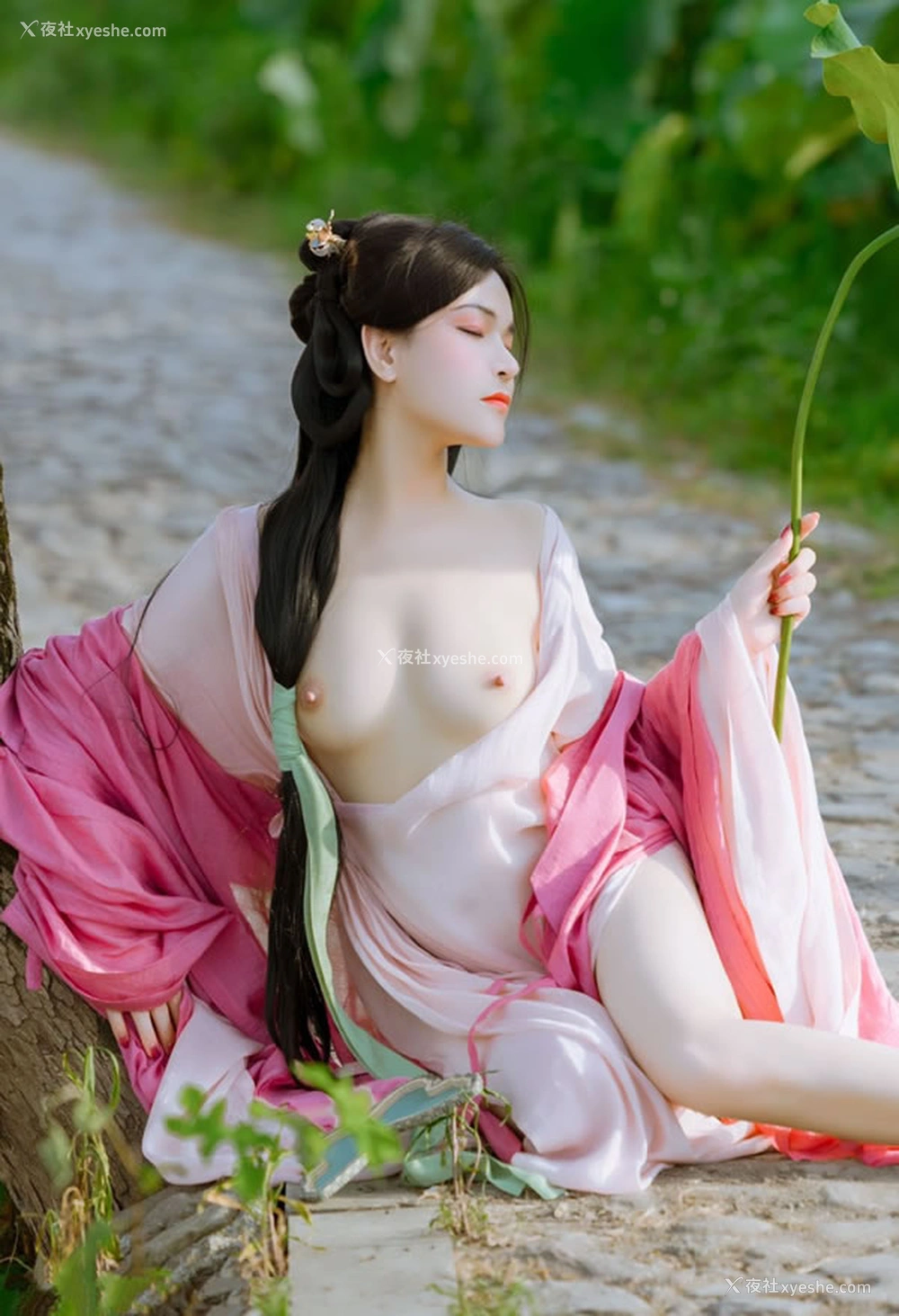 1P - 古装唯美人体摄影天花板落苏无圣光图集2