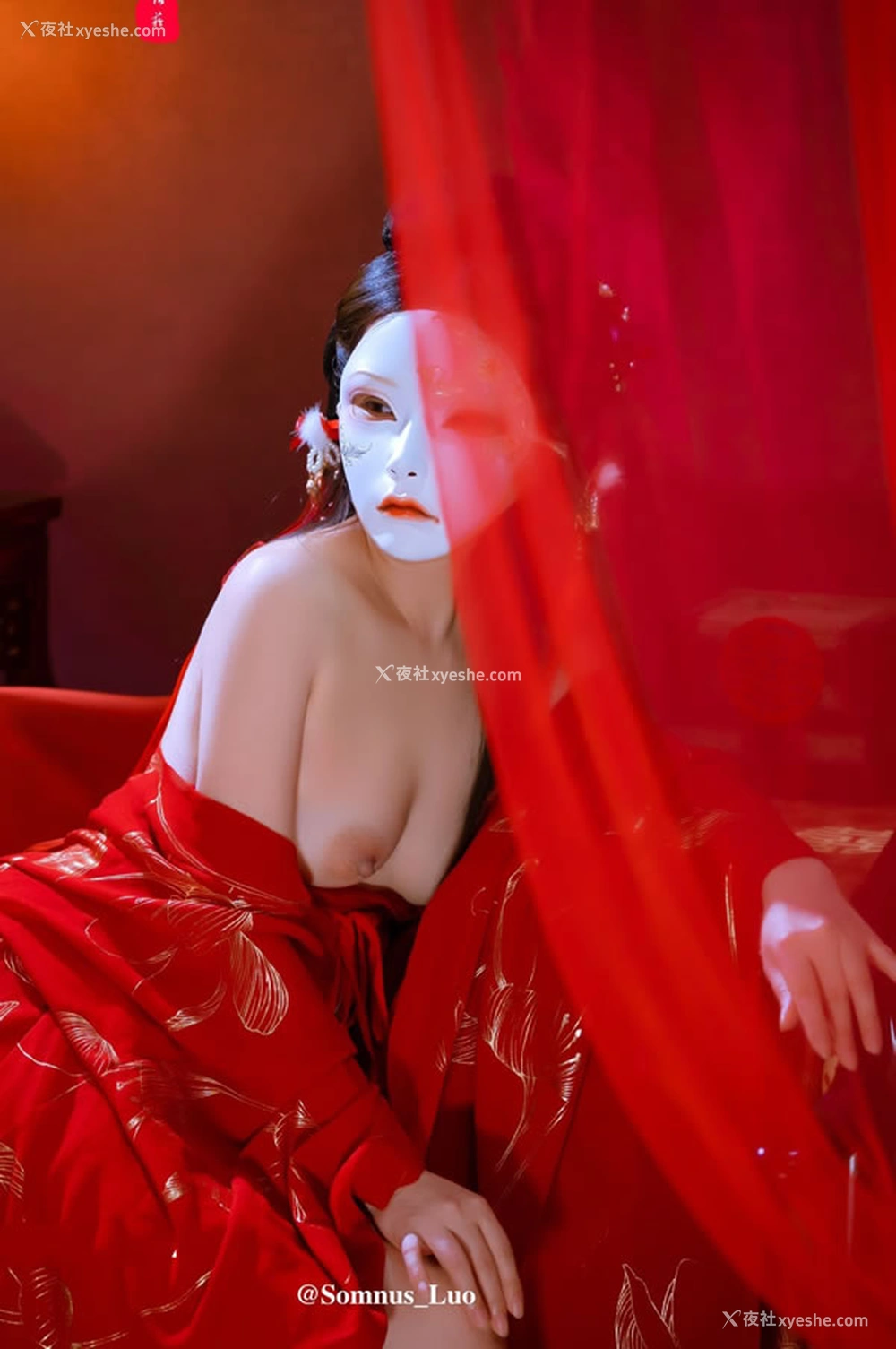 1P - 古装唯美人体摄影天花板落苏无圣光图集2