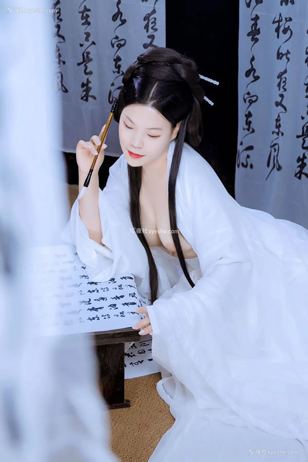 1P - 古装唯美人体摄影天花板落苏无圣光图集2