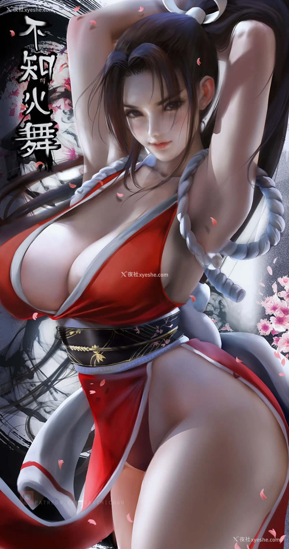 1P - 神级画师@Sakimi Chan 无圣光人体画作合集8