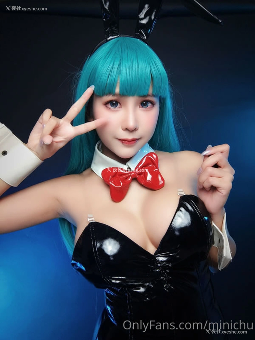 1P - 丰满美女Minichu蝴蝶结胶衣无圣光图集