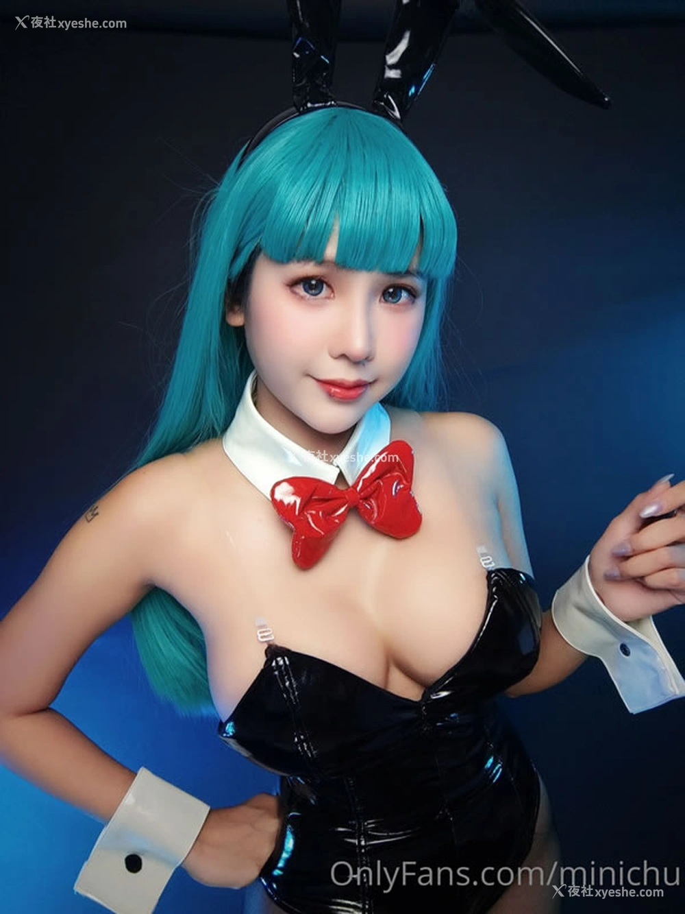 1P - 丰满美女Minichu蝴蝶结胶衣无圣光图集