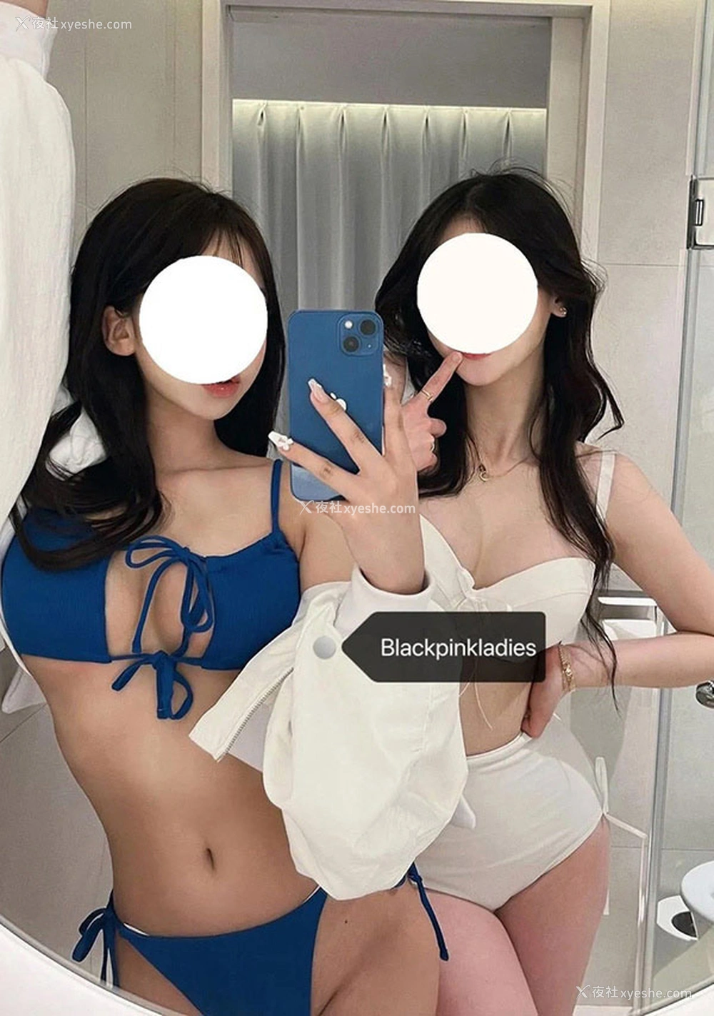 1P - 推特北京双飞学妹@BlackPinkLadies尺度图2