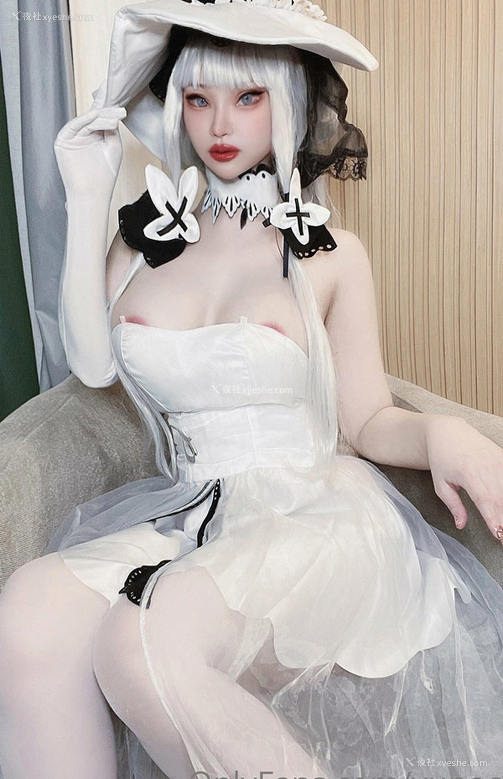 1P - 粉嫩福利姬CS@rikachanof尺度视图作品合集11
