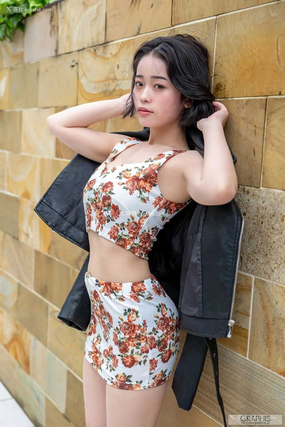 1P - 清新可爱minamo碎花短衣 湿身无圣光图集