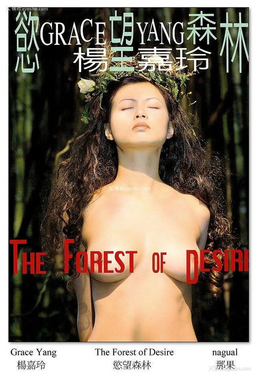 1P - 港台艳星杨嘉玲欲望森林无圣光人体艺术套图