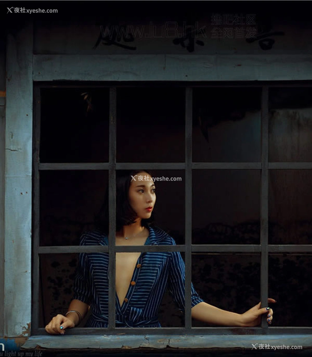 1P - 脱神作品-古城魅影唯美无圣光人体艺术写真