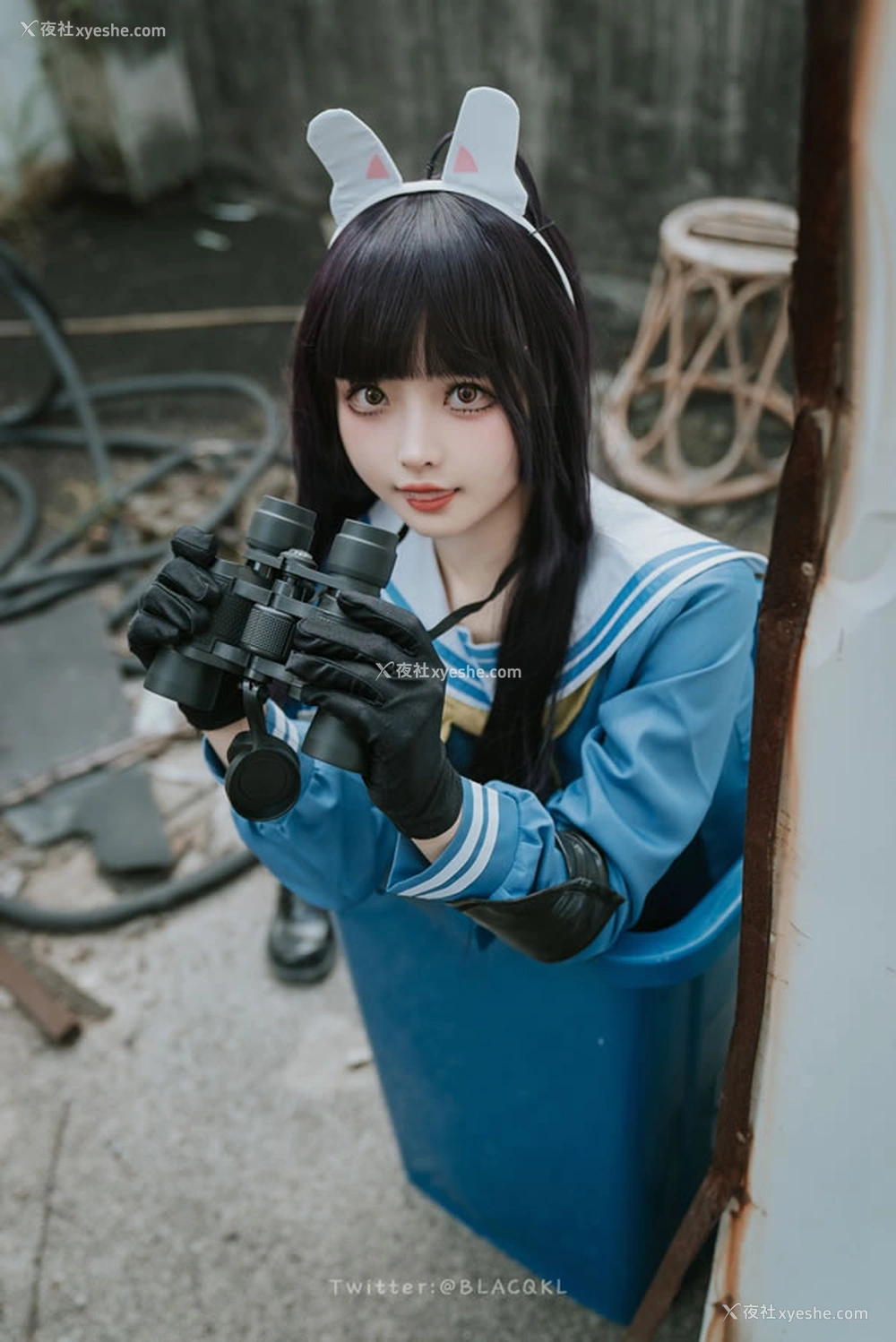 1P - 福利姬白莉爱吃巧克力 – 霞沢ミユ
