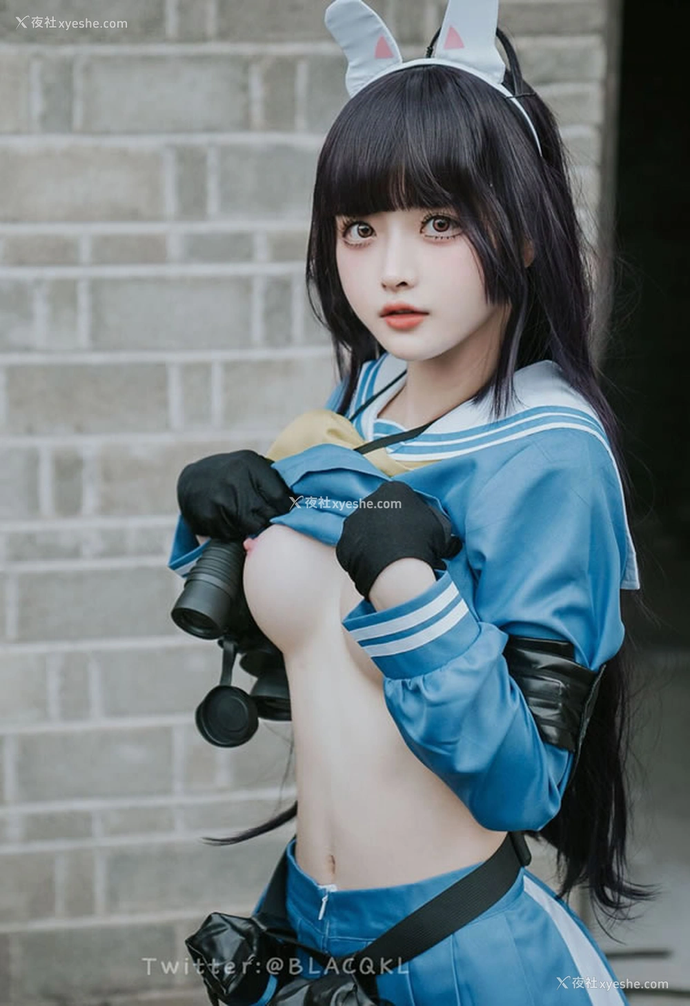 1P - 福利姬白莉爱吃巧克力 – 霞沢ミユ