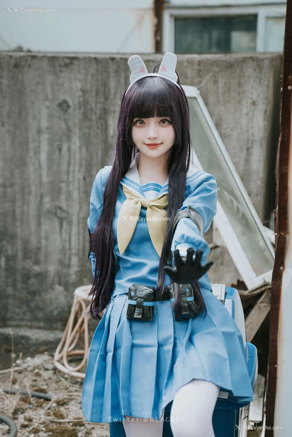 1P - 福利姬白莉爱吃巧克力 – 霞沢ミユ