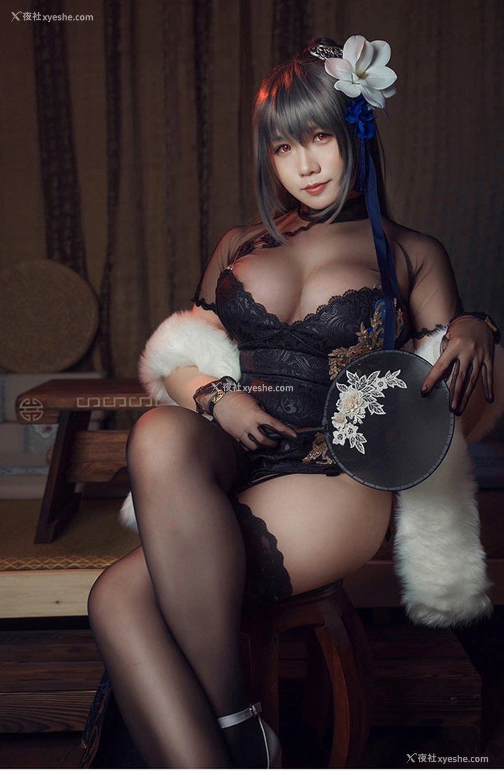 1P - 网红美女麻花酱 碧蓝航线诱惑合集