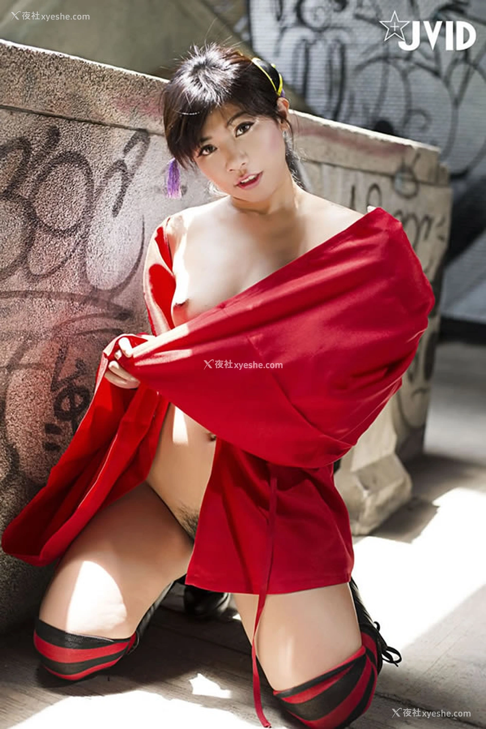 1P - JVID写真神乐完美COS银魂无圣光套图