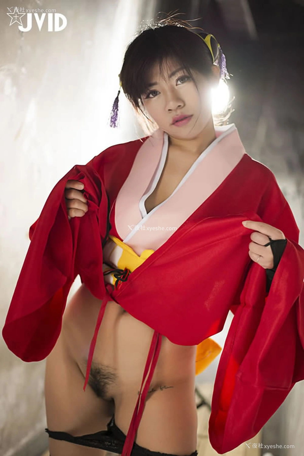 1P - JVID写真神乐完美COS银魂无圣光套图