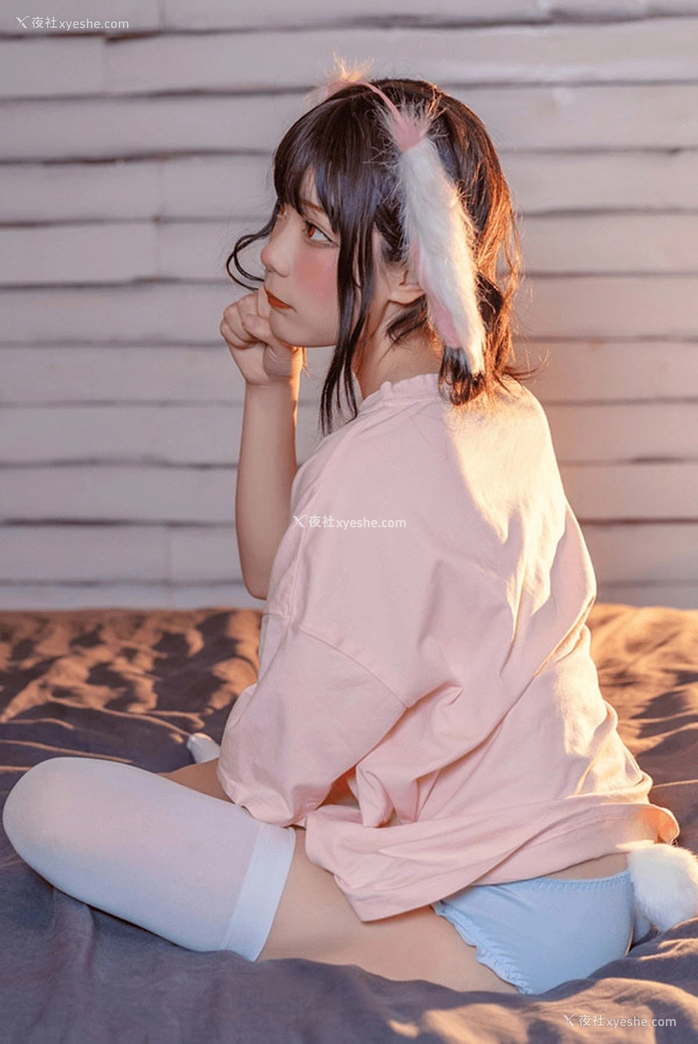 1P - 网红美女王胖胖U Young rabbit居家人体