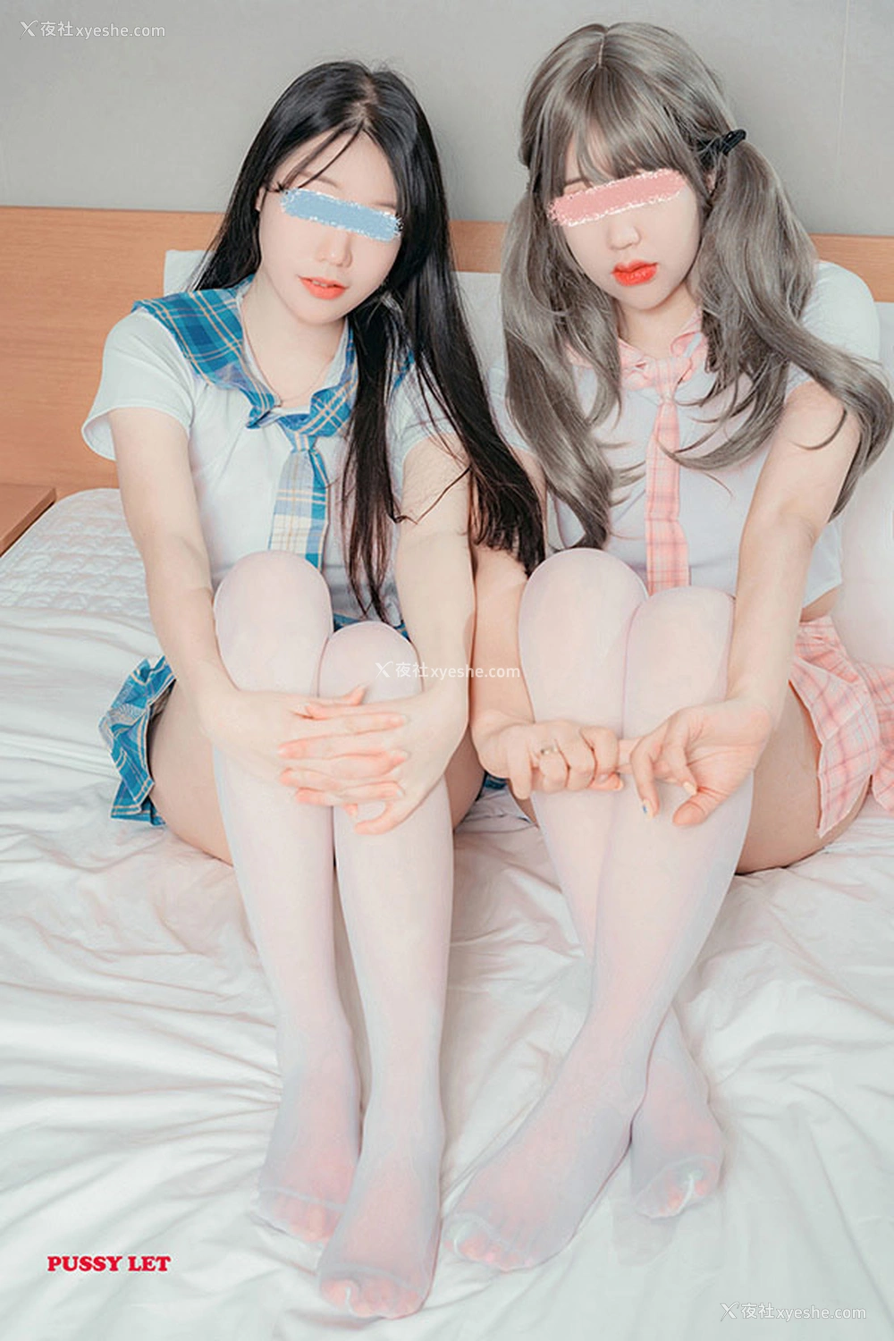 1P - 大波美女Cony December之蓝粉JK无圣光合集