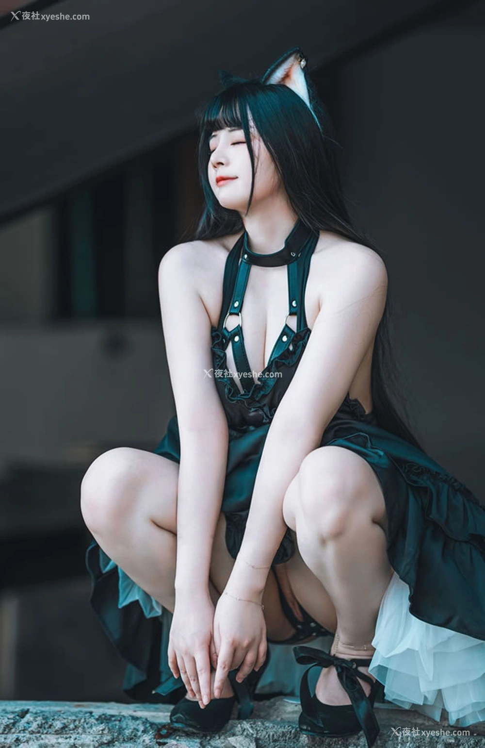 1P - 福利姬落落Raku – SunSeeker 黑猫