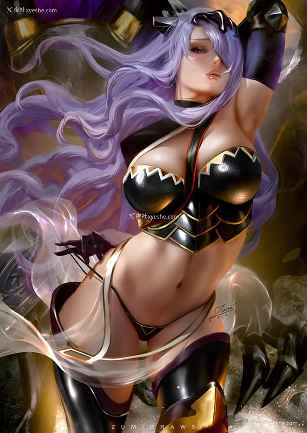 1P - 全彩动漫画师Zumi无圣光艺术作品集5