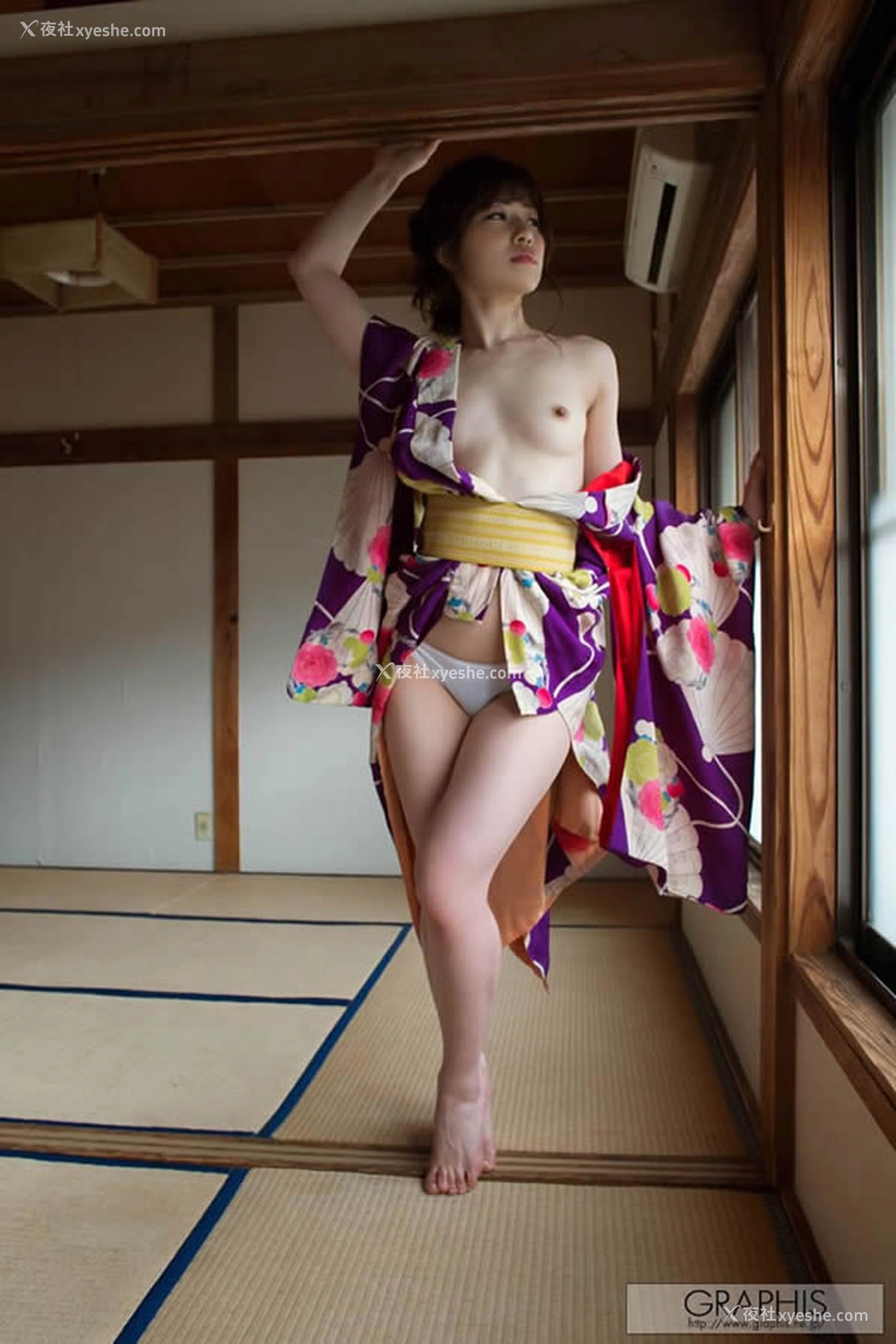 1P - Graphis人体市川雅美无圣光人体艺术套图写真