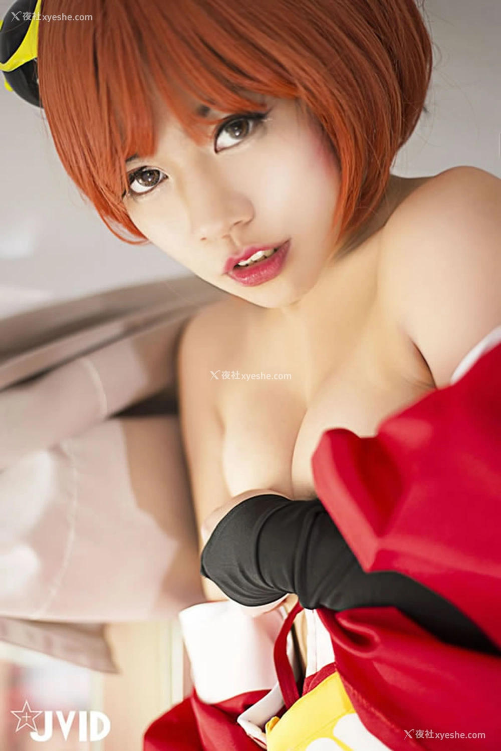1P - JVID写真神乐完美COS银魂无圣光套图2