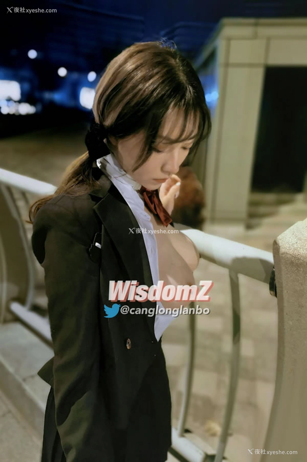 1P - 福利姬美女酒月-透视白纱SM调教