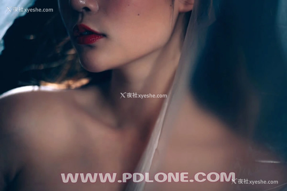 1P - 潘多拉NO.327期长发女孩胶纸裹身无圣光写真2