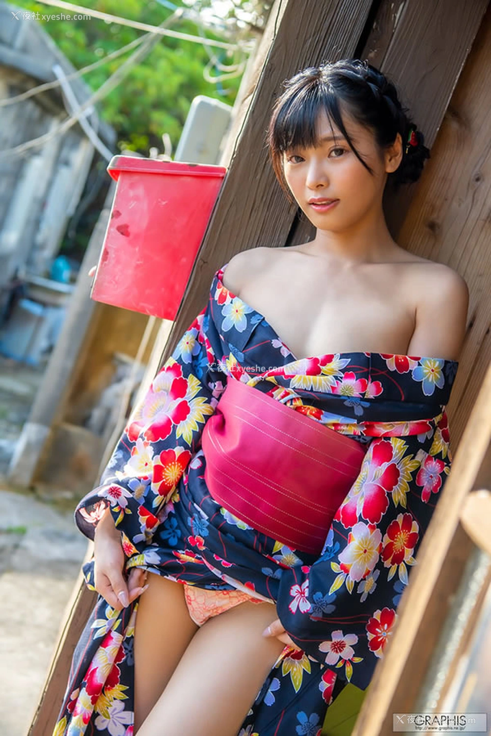 1P - Graphis小姐姐久留木玲无圣光人体套图