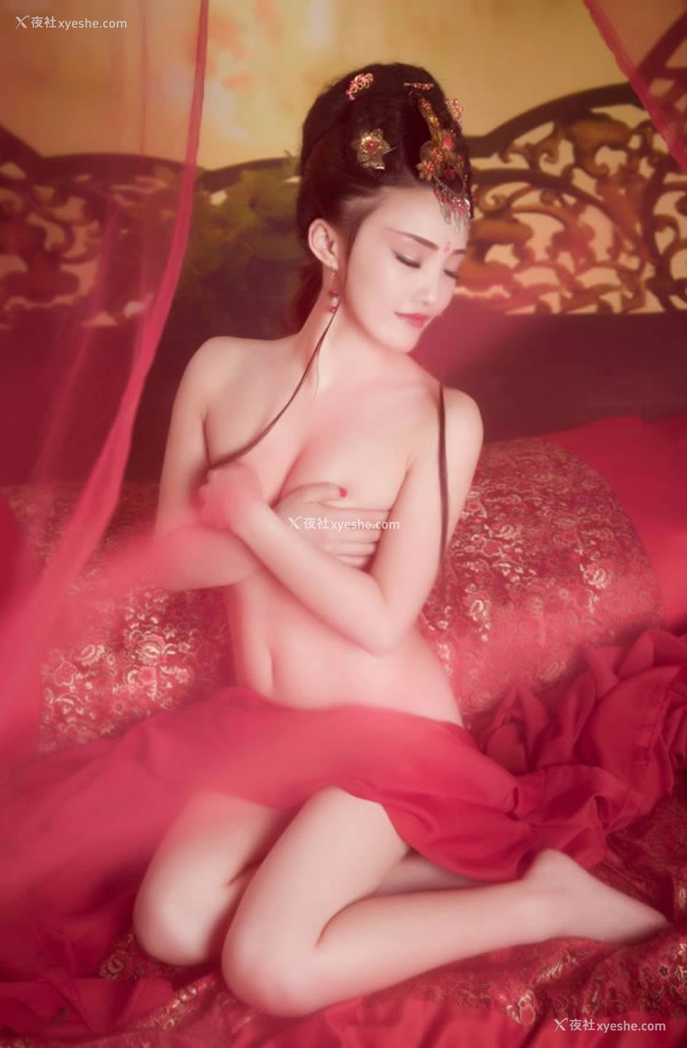 1P - 古风汉服小美女唯美无圣光人体图集4