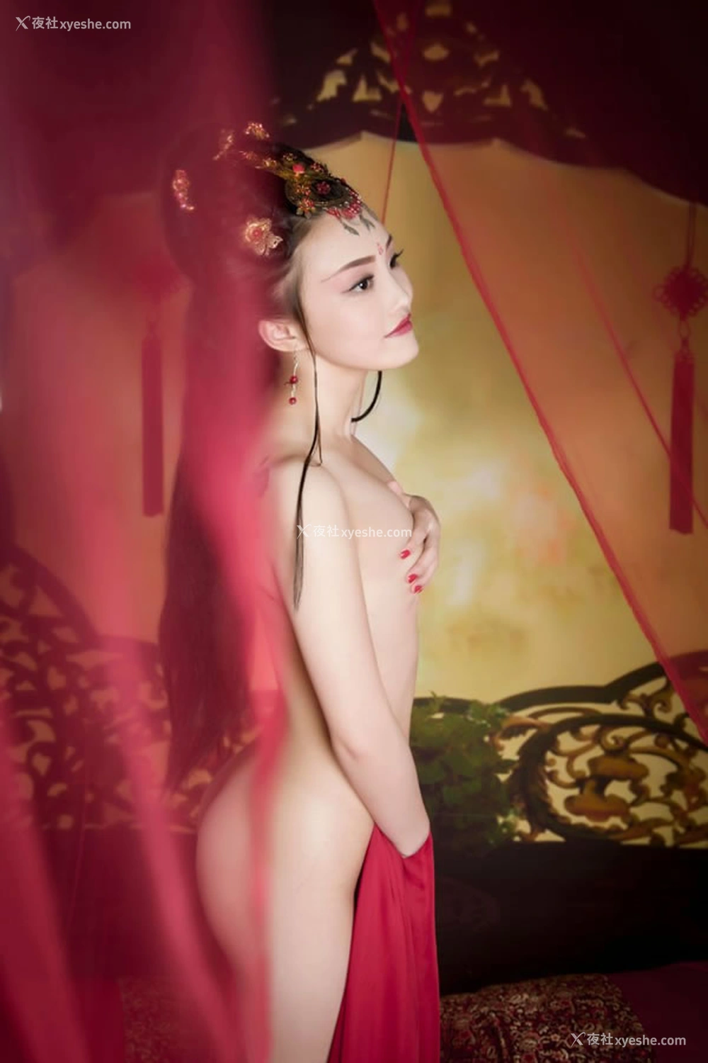 1P - 古风汉服小美女唯美无圣光人体图集4