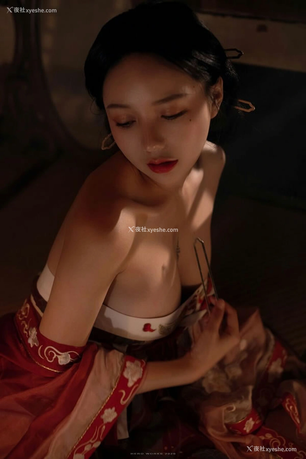 1P - 古风汉服小美女唯美无圣光人体图集4