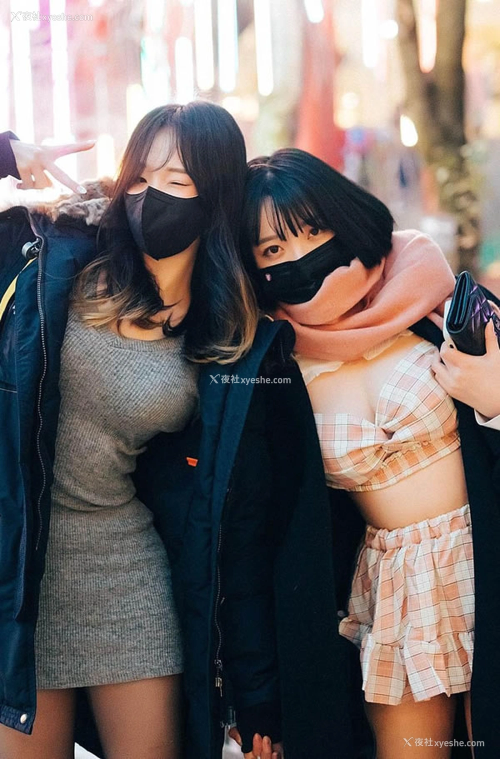 1P - 粉嫩美女孙乐乐Son Yeeun – 冬日楼梯露出