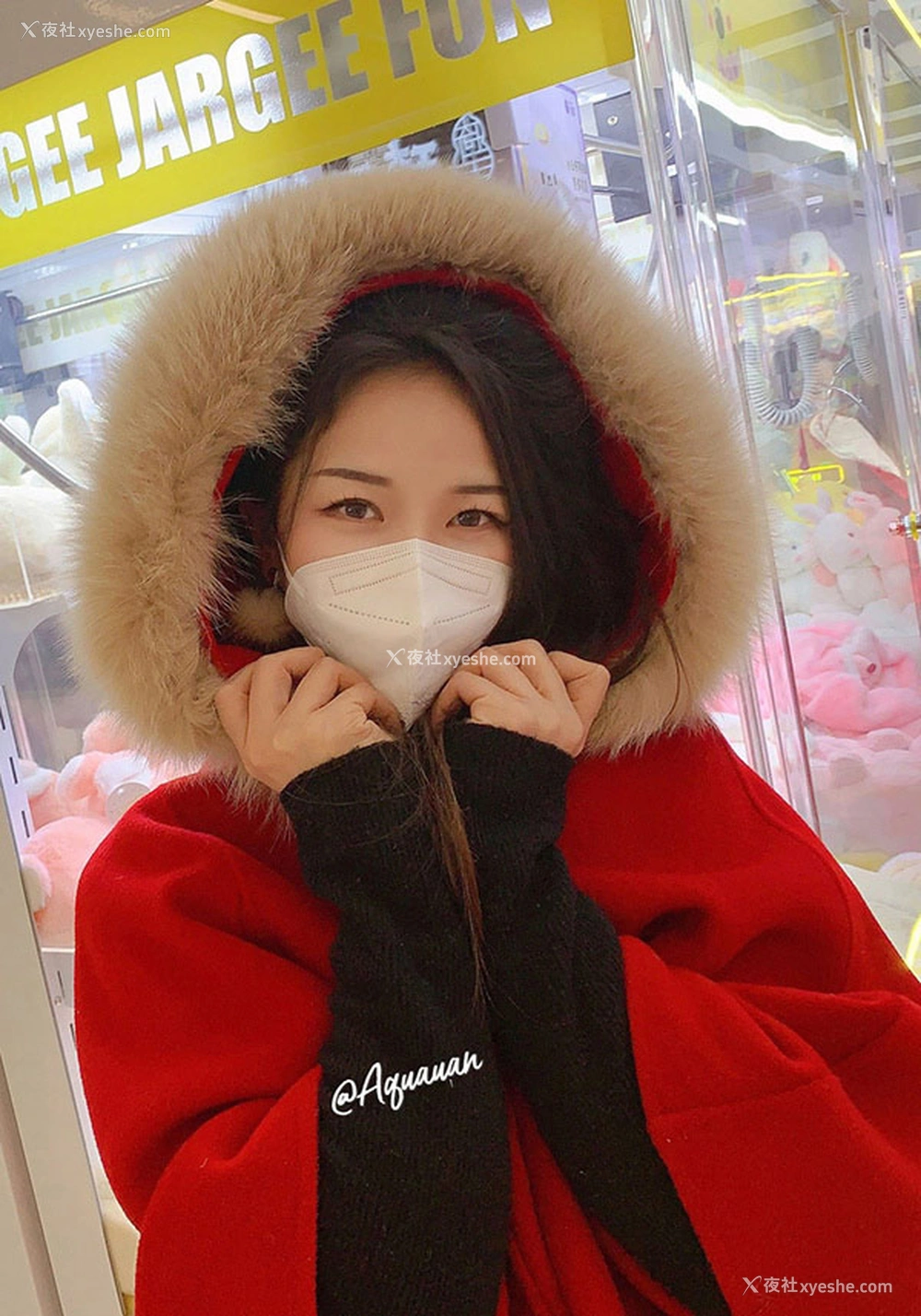1P - 露出系网红@Aquauan 尺度私拍合集