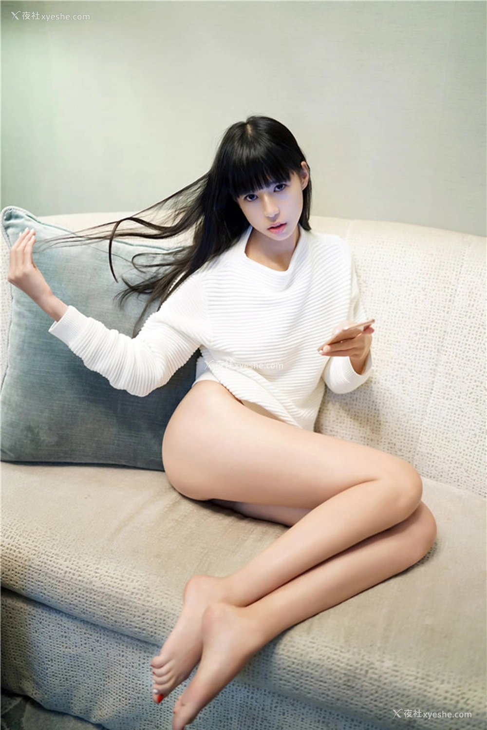 1P - 推女郎艾栗栗无圣光人体艺术史无前例大尺度写真