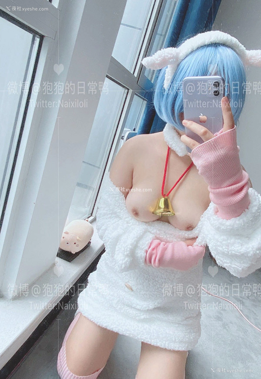 1P - 福利姬狍崽饭狍狍的日常鸭 绵羊福利图