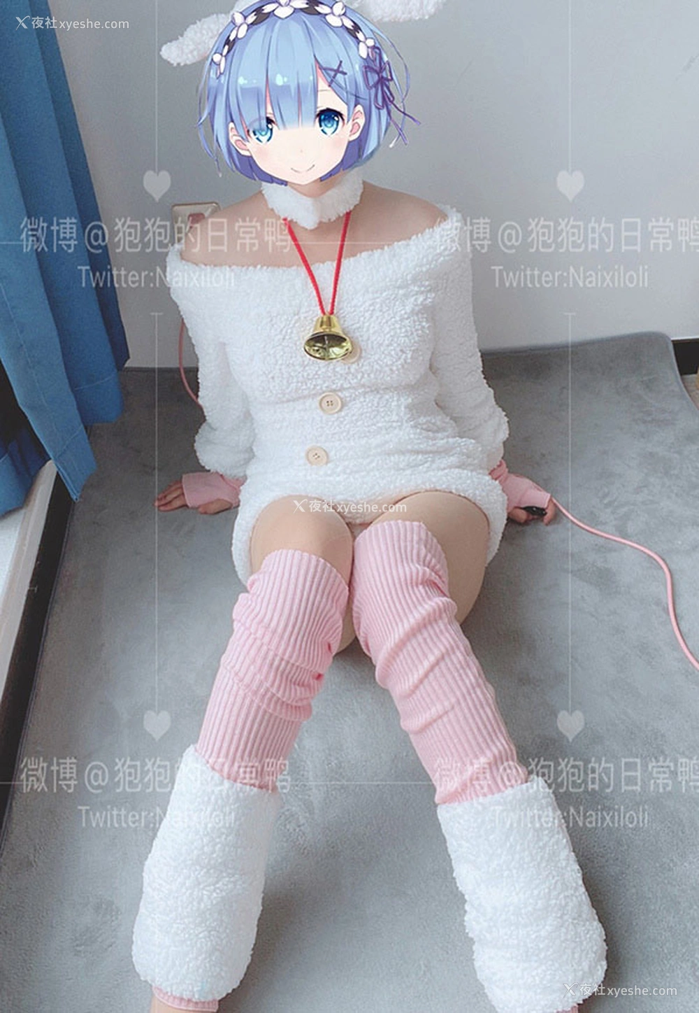1P - 福利姬狍崽饭狍狍的日常鸭 绵羊福利图